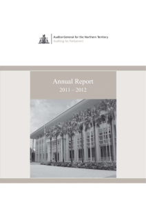 2011-12 Annual Report - Northern Territory Government