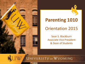Parenting 1010 presentation
