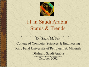 IT in Saudi Arabia: Status & Trends