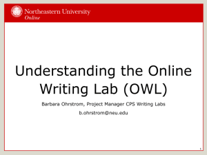 What is the Online Writing Lab?