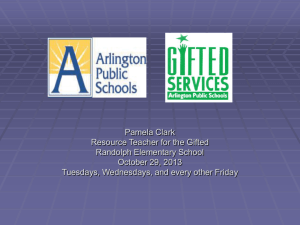 Randolph - Arlington Public Schools