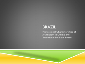 Raquel Paiva: Professional characteristics of journalism in online
