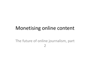 JN 800 week 12 Monetising online content