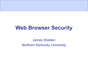 WebBrowserSecurity - file - Northern Kentucky University