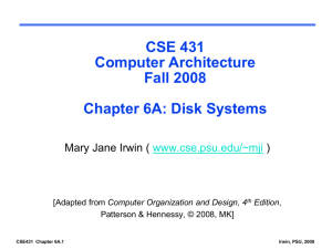 CSE 431. Computer Architecture