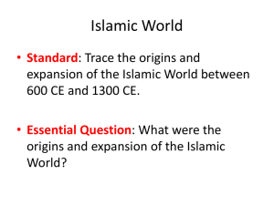 SSWH5 Islam PowerPoint
