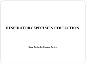 Specimen Collection Biosafety