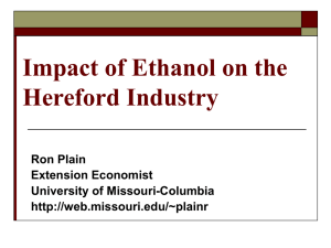 Ethanol - University of Missouri