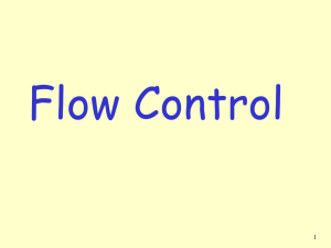 Flow Control, Congestion Control