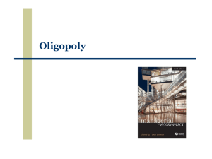 Oligopoly