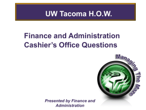 student loans - University of Washington Tacoma