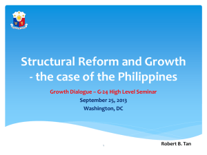 Structural Reform and Growth - G-24