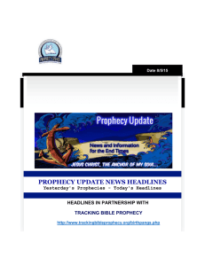 File - Prophecy Update