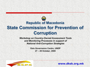 The State Commission for the Prevention of Corruption