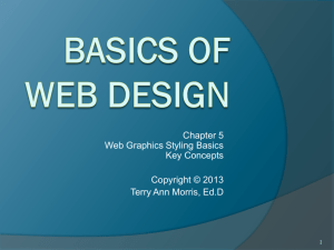 Basics of Web Design: Chapter 2 - Centennial College Faculty Web
