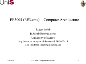 ee3.cma - Computer Architecture