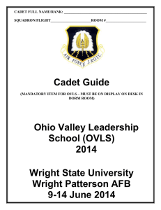 Cadet Guide - Springboro Community Schools