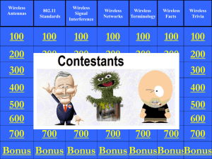 Jeopardy Power Point