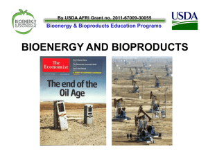 Bioproducts - NAAE Communities of Practice