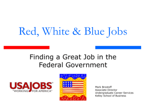 Red, White & Blue Jobs