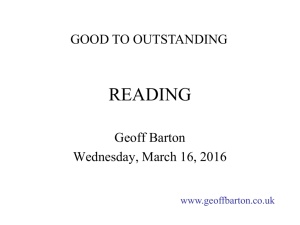 2 - Reading - Geoff Barton