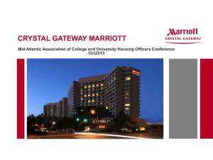 Crystal Gateway Marriott - Mid-Atlantic Association of College and