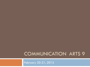 Communication Arts 9