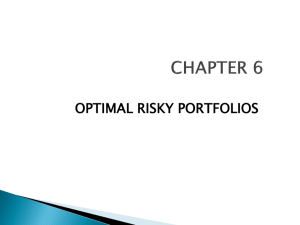 optimal risky portfolios