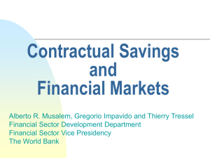 Contractual Savings