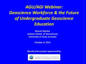 Summit on the Future of Undergraduate Geoscience Education