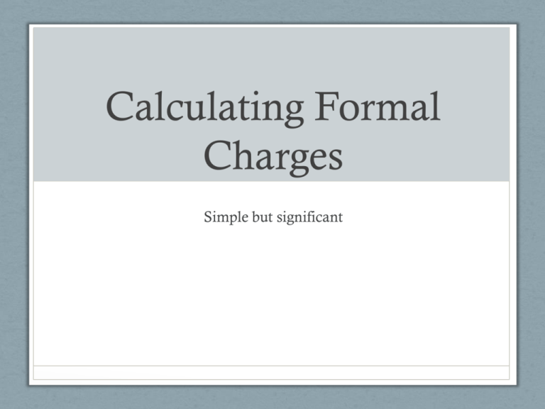 aleks calculating formal charge