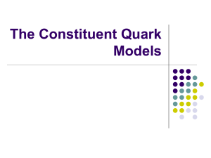 Constituent Quark Models