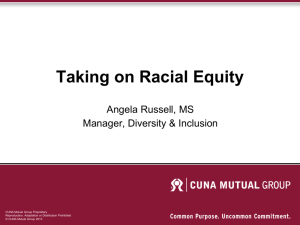 Equity - The Dominican Center