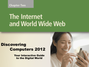 Chapter 2 - Internet & WWW (Powerpoint 2012) File