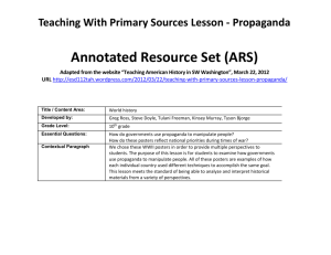 Annotated Primary Resource Set (ARS)