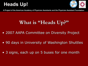 Heads Up! - stop-disparities.org