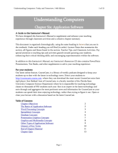 Understanding Computers - CIT Computer Information Technology