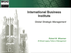 International Strategy - Michigan State University