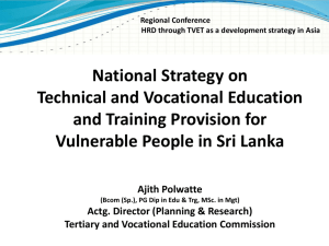- Tertiary And Vocational Education Commission