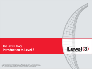 Level(3) story