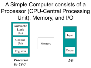 Basic Microcomputer Design