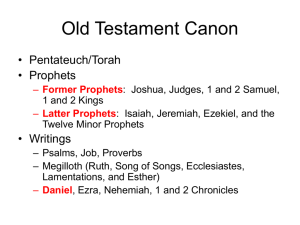 Introduction to the Prophets