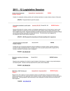 2011-12 Legislative Session