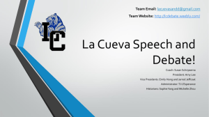 File - La Cueva Speech and Debate