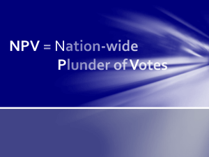 NPV = Nation-wide Plunder of Votes