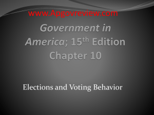 Government in America, Chapter 10