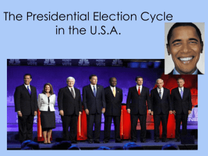 The Presidential Election Cycle