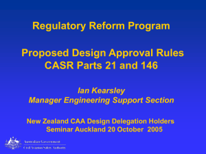 Approval of Design Changes Modifications and Repairs