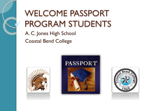 Passport - Coastal Bend College