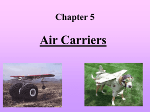 Chapter 5 - Air Transport